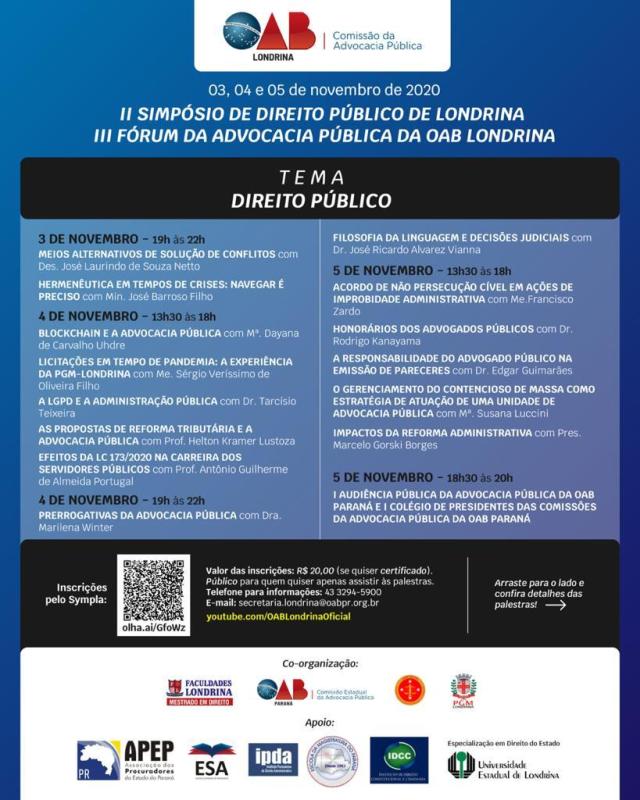 Leia mais sobre o artigo Associados da APEP apresentam palestras no II Simpósio de Direito Público de Londrina
