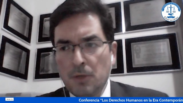 Read more about the article Procurador do Estado Luiz Henrique Sormani Barbugiani  faz conferência em evento de faculdade do México